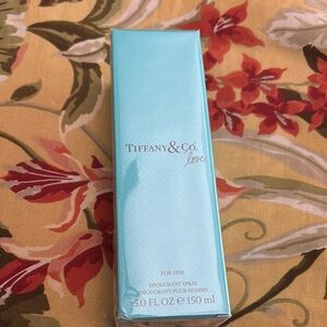 Tiffany & Co. Love Deodorant Spray in Blue Packaging